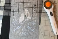 MINI Altar Cloth - Owls, Traveling Altar Cloth, Portable Altar Cloth, Small Spaces Altar, Home Office Altar