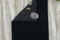 MINI Altar Cloth - Moths, Traveling Altar Cloth, Portable Altar Cloth, Small Spaces Altar, Home Office Altar
