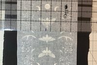 MINI Altar Cloth - Moths, Traveling Altar Cloth, Portable Altar Cloth, Small Spaces Altar, Home Office Altar