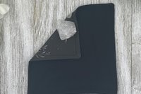 MINI Altar Cloth - Luna Moth Black, Traveling Altar Cloth, Portable Altar Cloth, Small Spaces Altar, Home Office Altar