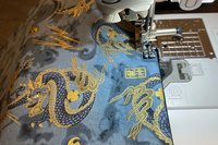MINI Altar Cloth -Dragon Traveling Altar Cloth, Portable Altar Cloth, Small Spaces Altar, Home Office Altar