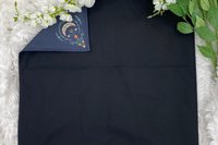 Moon Phase Floral Altar Cloth, Tarot Cloth, Altar Decor, Double Sided Altar Cloth, Wall Hanging, Dice Mat, Centerpiece