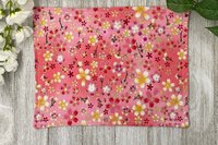 MINI Altar Cloth - Flowers Traveling Altar Cloth, Portable Altar Cloth, Small Spaces Altar, Home Office Altar