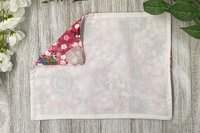 MINI Altar Cloth -Butterfly Mandala Traveling Altar Cloth, Portable Altar Cloth, Small Spaces Altar, Home Office Altar
