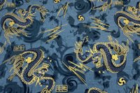 MINI Altar Cloth -Dragon Traveling Altar Cloth, Portable Altar Cloth, Small Spaces Altar, Home Office Altar