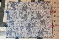 MINI Altar Cloth -Dragon Traveling Altar Cloth, Portable Altar Cloth, Small Spaces Altar, Home Office Altar