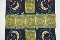 Moon Grid Altar Cloth, Tarot Cloth, Altar Decor, Double Sided Altar Cloth, Wall Hanging, Dice Mat, Centerpiece
