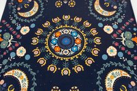 Moon Grid Altar Cloth, Tarot Cloth, Altar Decor, Double Sided Altar Cloth, Wall Hanging, Dice Mat, Centerpiece