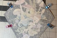 MINI Altar Cloth - Fairy Garden, Traveling Altar Cloth, Portable Altar Cloth, Small Spaces Altar, Home Office Altar