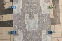 MINI Altar Cloth - Cats, Traveling Altar Cloth, Portable Altar Cloth, Small Spaces Altar, Home Office Altar