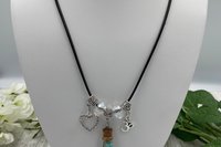Love Spell Jar Necklace, Wiccan jewelry, Witch necklace, Spell Jar Jewelry