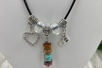 Love Spell Jar Necklace, Wiccan jewelry, Witch necklace, Spell Jar Jewelry