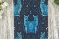 MINI Altar Cloth - Cats, Traveling Altar Cloth, Portable Altar Cloth, Small Spaces Altar, Home Office Altar