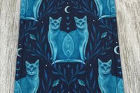 MINI Altar Cloth - Cats, Traveling Altar Cloth, Portable Altar Cloth, Small Spaces Altar, Home Office Altar