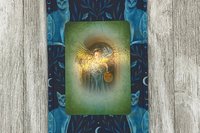MINI Altar Cloth - Cats, Traveling Altar Cloth, Portable Altar Cloth, Small Spaces Altar, Home Office Altar