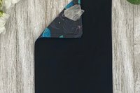 MINI Altar Cloth - Luna Moth, Traveling Altar Cloth, Portable Altar Cloth, Small Spaces Altar, Home Office Altar