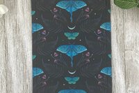 MINI Altar Cloth - Luna Moth, Traveling Altar Cloth, Portable Altar Cloth, Small Spaces Altar, Home Office Altar