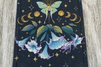 MINI Altar Cloth - Lily of the Valley Moth, Traveling Altar Cloth, Portable Altar Cloth, Small Spaces Altar, Home Office Altar