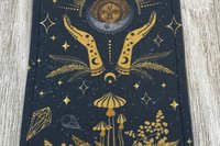 MINI Altar Cloth - Celestial, Traveling Altar Cloth, Portable Altar Cloth, Small Spaces Altar, Home Office Altar
