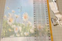 Spring Altar Cloth, Tarot Cloth, Altar Decor, Double Sided Altar Cloth, Wall Hanging, Dice Mat, Centerpiece