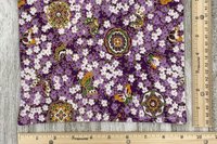 MINI Altar Cloth -Butterfly Mandala Traveling Altar Cloth, Portable Altar Cloth, Small Spaces Altar, Home Office Altar