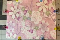 MINI Altar Cloth - Flowers Traveling Altar Cloth, Portable Altar Cloth, Small Spaces Altar, Home Office Altar