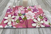 MINI Altar Cloth - Flowers Traveling Altar Cloth, Portable Altar Cloth, Small Spaces Altar, Home Office Altar