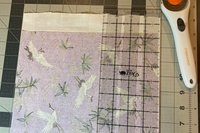 MINI Altar Cloth - Birds Traveling Altar Cloth, Portable Altar Cloth, Small Spaces Altar, Home Office Altar