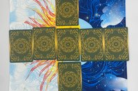 Sun Moon Altar Cloth, Tarot Cloth, Altar Decor, Double Sided Altar Cloth, Wall Hanging, Dice Mat, Centerpiece