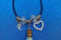 Love Spell Jar Necklace, Wiccan jewelry, Witch necklace, Spell Jar Jewelry