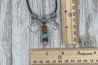 Love Spell Jar Necklace, Wiccan jewelry, Witch necklace, Spell Jar Jewelry