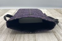 Moth Grid Tarot Bag/ Custom Tarot Pouch/ Keepsake Bag / Drawstring Bag / Oracle Bag / Crystal Bag / Tarot Pouch / Cosmetic Bag