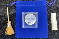 Full Moon Mini Altar Kit, Crystal Set, Altar Items, Spell Casting Items, Mini Altar items, Traveling Altar Item, Witch Kit, Meditation