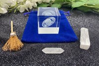 Saturn Mini Altar Kit, Crystal Set, Altar Items, Spell Casting Items, Mini Altar items, Traveling Altar Items, Witch Kit, Meditation