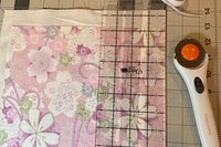 MINI Altar Cloth - Flowers Traveling Altar Cloth, Portable Altar Cloth, Small Spaces Altar, Home Office Altar