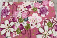 MINI Altar Cloth - Flowers Traveling Altar Cloth, Portable Altar Cloth, Small Spaces Altar, Home Office Altar