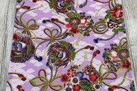 MINI Altar Cloth - Birds Traveling Altar Cloth, Portable Altar Cloth, Small Spaces Altar, Home Office Altar