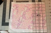MINI Altar Cloth -Floral Traveling Altar Cloth, Portable Altar Cloth, Small Spaces Altar, Home Office Altar