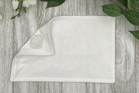 MINI Altar Cloth - White Glitter, Traveling Altar Cloth, Portable Altar Cloth, Small Spaces Altar, Home Office Altar