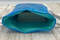 Holographic Tarot Bag/ Custom Tarot Pouch/ Keepsake Bag / Drawstring Bag / Oracle Bag / Crystal Bag / Tarot Pouch