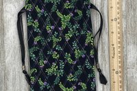 Herbal VineTarot Bag/ Custom Tarot Pouch/ Keepsake Bag / Drawstring Bag / Oracle Bag / Crystal Bag / Tarot Pouch / Cosmetic Bag