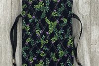Herbal VineTarot Bag/ Custom Tarot Pouch/ Keepsake Bag / Drawstring Bag / Oracle Bag / Crystal Bag / Tarot Pouch / Cosmetic Bag