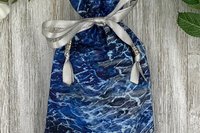 Water Flow Tarot Bag/ Custom Tarot Pouch/ Keepsake Bag / Drawstring Bag / Oracle Bag / Crystal Bag / Tarot Pouch / Cosmetic Bag