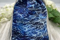Water Flow Tarot Bag/ Custom Tarot Pouch/ Keepsake Bag / Drawstring Bag / Oracle Bag / Crystal Bag / Tarot Pouch / Cosmetic Bag
