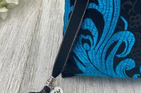 Feather Tarot Bag/ Custom Tarot Pouch/ Keepsake Bag / Drawstring Bag / Oracle Bag / Crystal Bag / Tarot Pouch / Cosmetic Bag
