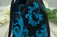 Feather Tarot Bag/ Custom Tarot Pouch/ Keepsake Bag / Drawstring Bag / Oracle Bag / Crystal Bag / Tarot Pouch / Cosmetic Bag