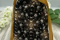 Bee Moon Phase Tarot Bag/ Custom Tarot Pouch/ Keepsake Bag / Drawstring Bag / Oracle Bag / Crystal Bag / Tarot Pouch / Cosmetic Bag