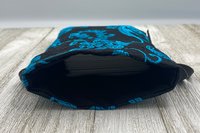 Feather Tarot Bag/ Custom Tarot Pouch/ Keepsake Bag / Drawstring Bag / Oracle Bag / Crystal Bag / Tarot Pouch / Cosmetic Bag
