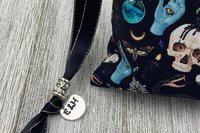 Snakes Tarot Bag/ Custom Tarot Pouch/ Keepsake Bag / Drawstring Bag / Oracle Bag / Crystal Bag / Tarot Pouch / Cosmetic Bag