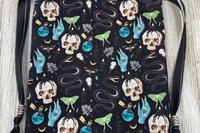Snakes Tarot Bag/ Custom Tarot Pouch/ Keepsake Bag / Drawstring Bag / Oracle Bag / Crystal Bag / Tarot Pouch / Cosmetic Bag